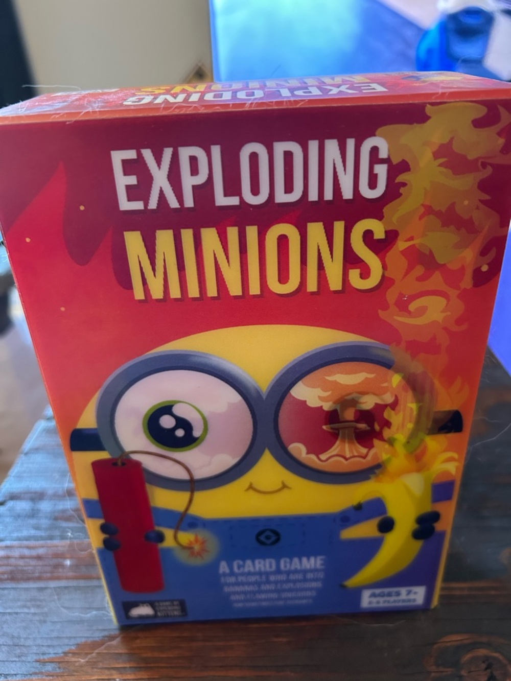 Exploding Minions Card Game - Yellow